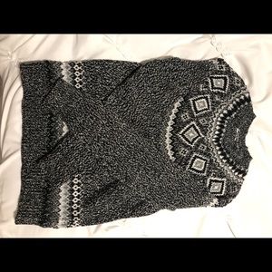 Fair Isle warm and cozy sweater (xs).